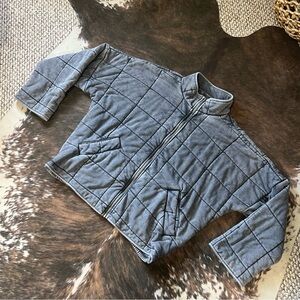 Forever 21 Charcoal Quilted Jacket